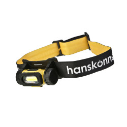 Фонарь налобный аккумуляторный 400лм (турбо 630лм), COB светодиод, 4 режима, Hanskonner HK4052-01-01