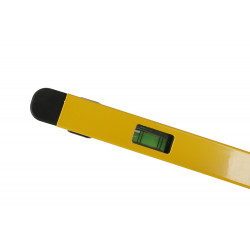 Уровень 400 мм, фрезеров., 3 глазка (1 зеркальн.), точн. 0.5мм/м, Hanskonner HK2015-02-0400