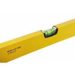 Уровень 1000 мм, фрезеров., 3 глазка (1 зеркальн.), точн. 0.5мм/м, Hanskonner HK2015-02-1000