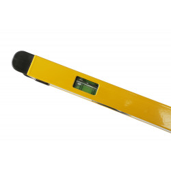 Уровень 1200 мм, фрезеров., 3 глазка (1 зеркальн.), точн. 0.5мм/м, Hanskonner HK2015-02-1200