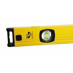 Уровень 1200 мм, фрезеров., 3 глазка (1 зеркальн.), точн. 0.5мм/м, Hanskonner HK2015-02-1200