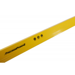 Уровень 2000 мм, фрезеров., 3 глазка (1 зеркальн.), точн. 0.5мм/м, Hanskonner HK2015-02-2000