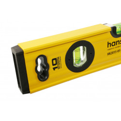 Уровень 400 мм, фрезеров., магнитный, 2 глазка, точность 0.5мм/м, Hanskonner HK2015-01-0400