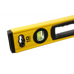 Уровень 600 мм, фрезеров., магнитный, 3 глазка, точность 0.5мм/м, Hanskonner HK2015-01-0600