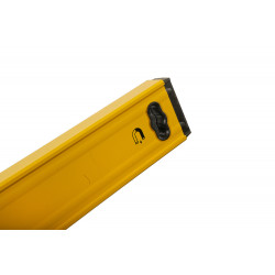 Уровень 2000 мм, фрезеров., магнитный, 3 глазка, точность 0.5мм/м, Hanskonner HK2015-01-2000