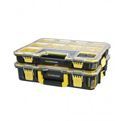 Комплект органайзеров 2шт  DUALKIT система хранения HANSTORAGE PLUS, 440x354x170мм HSP2KIT