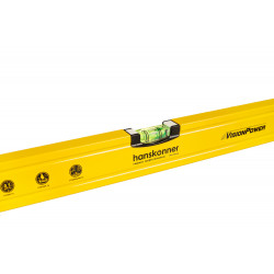 Уровень алюм., 800мм, 3 колбы (одна светится), 0.5 мм/м, hanskonner HK2015-05-0800