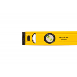 Уровень алюм., 1000мм, 3 колбы (одна светится), 0.5 мм/м, hanskonner HK2015-05-1000