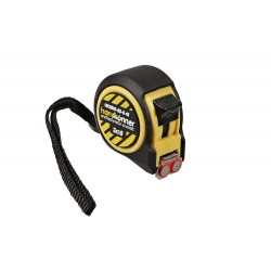 Рулетка 3x16мм, 2 стопа, компактный корпус, мощный магнит, Hanskonner HK2010-03-3-16