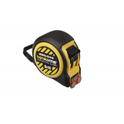 Рулетка 5x19мм, 2 стопа, компактный корпус, мощный магнит, Hanskonner HK2010-03-5-19