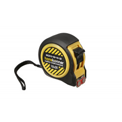 Рулетка 10x25мм, 2 стопа, компактный корпус, мощный магнит, Hanskonner HK2010-03-10-25