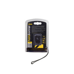 Рулетка 5x19мм, 2 стопа, корпус SoftTouch, супермощный магнит, Hanskonner HK2010-01-5-19