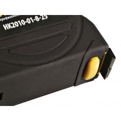 Рулетка 8x25мм, 2 стопа, корпус SoftTouch, супермощный магнит, Hanskonner HK2010-01-8-25