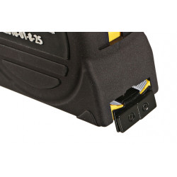 Рулетка 8x25мм, 2 стопа, корпус SoftTouch, супермощный магнит, Hanskonner HK2010-01-8-25