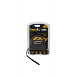 Рулетка 10x25мм, 2 стопа, корпус SoftTouch, супермощный магнит, Hanskonner HK2010-01-10-25