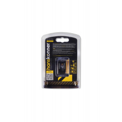 Рулетка 5x27мм, автостоп, двухстор., нейлон, супермощный магнит, Hanskonner HK2010-02-5-27