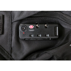 Сумка поясная, 410x170x100мм, кодовый замок, Hanskonner HKWB0002