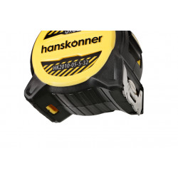 Рулетка 5x32мм, двухсторонняя, нейлон, двойной мощный магнит, Hanskonner HK2010-05-5-32