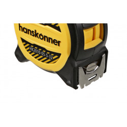 Рулетка 5x32мм, двухсторонняя, нейлон, двойной мощный магнит, Hanskonner HK2010-05-5-32