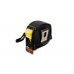 Рулетка 3x19мм, 2 стопа, компактн. корпус, 2 стопа, мощный магнит, Hanskonner HK2010-04-3-19