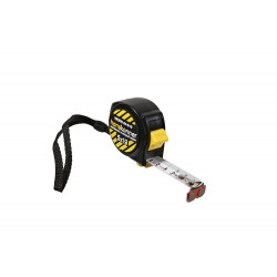 Рулетка 5x19мм, 2 стопа, компактн. корпус, 2 стопа, мощный магнит, Hanskonner HK2010-04-5-19