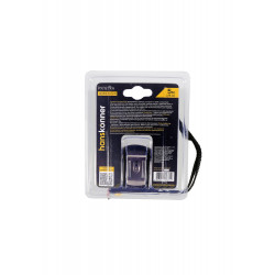 Рулетка 5x25мм, 2 стопа, компактн. корпус, 2 стопа, мощный магнит, Hanskonner HK2010-04-5-25