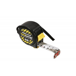 Рулетка 5x25мм, 2 стопа, компактн. корпус, 2 стопа, мощный магнит, Hanskonner HK2010-04-5-25