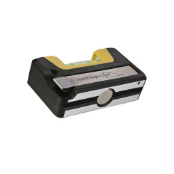 Уровень 65мм, 2 магнита, клипса, фрезерованный, 1 колба, точность 0.5мм/м, hanskonner HK2015-06-065