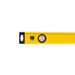 Уровень алюм., 1200мм, 2 колбы, фрезерованный, точность 0.5 мм/м, hanskonner HK2015-03-1200