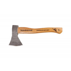 Топор деревянный 600г, длина рукоятки 360мм, рукоятка гикори, Hanskonner HK1015-02-WD0600