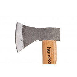 Топор деревянный 600г, длина рукоятки 360мм, рукоятка гикори, Hanskonner HK1015-02-WD0600