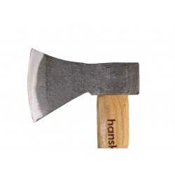 Топор деревянный 800г, длина рукоятки 380мм, рукоятка гикори, Hanskonner HK1015-02-WD0800