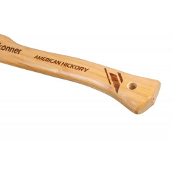 Топор деревянный 800г, длина рукоятки 380мм, рукоятка гикори, Hanskonner HK1015-02-WD0800
