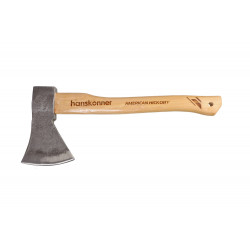 Топор деревянный 1000г, длина рукоятки 400мм, рукоятка гикори, Hanskonner HK1015-02-WD1000