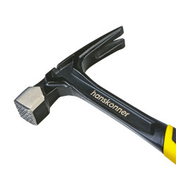 Молоток-гвоздодер, 800г. цельнокованый, Hanskonner HK1010-84-800