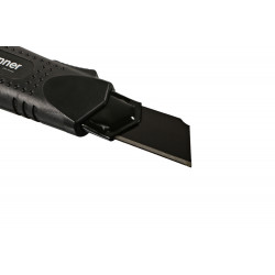 Нож 25мм, обрезиненный корпус, лезвие SK2 0.7мм, Hanskonner HK1076-08-03