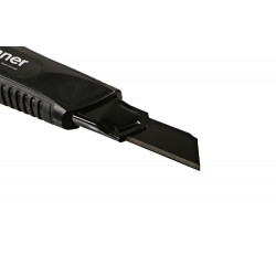 Нож 18мм, обрезиненный корпус, лезвие SK2 1.0мм, Hanskonner HK1076-08-04