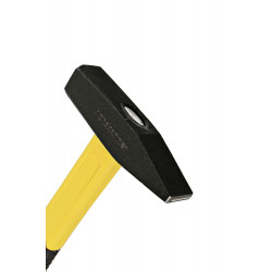 Молоток слесарный, кованый боек, 300 г, фибергласовая рукоятка, Hanskonner HK1010-83-300