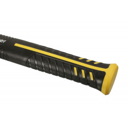 Молоток слесарный, кованый боек, 500 г, фибергласовая рукоятка, Hanskonner HK1010-83-500