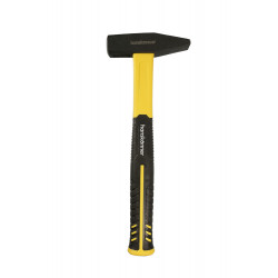 Молоток слесарный, кованый боек, 500 г, фибергласовая рукоятка, Hanskonner HK1010-83-500