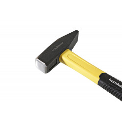 Молоток слесарный, кованый боек, 800 г, фибергласовая рукоятка, Hanskonner HK1010-83-800