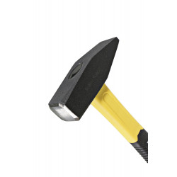 Молоток слесарный, кованый боек, 1000 г, фибергласовая рукоятка, Hanskonner HK1010-83-1000