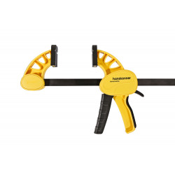 Струбцина быстрозажимная, 150мм, 180-200кгс, сжим-разжим, hanskonner HK1078-08-15