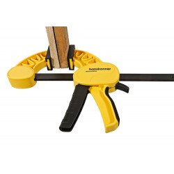Струбцина быстрозажимная, 150мм, 180-200кгс, сжим-разжим, hanskonner HK1078-08-15