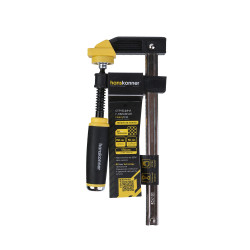 Струбцина F-образная, 50 х 150 x 255 мм, усилие 174кгс, hanskonner HK1078-06-50X150