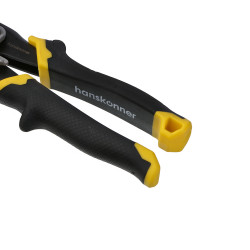 Ножницы по металлу, 250 мм, правый рез, усиленные, СrMо, Hanskonner HK1074-10-01