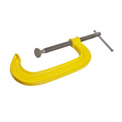 Струбцина G-образная, 200 мм / 8'', чугун, оксидированный винт, hanskonner HK1078-01-200