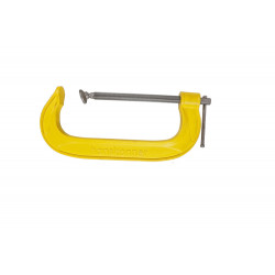 Струбцина G-образная, 250 мм / 10'', чугун, оксидированный винт, hanskonner HK1078-01-250