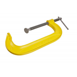 Струбцина G-образная, 250 мм / 10'', чугун, оксидированный винт, hanskonner HK1078-01-250