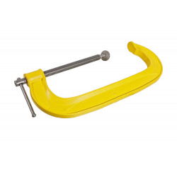 Струбцина G-образная, 300 мм / 12'', чугун, оксидированный винт, hanskonner HK1078-01-300